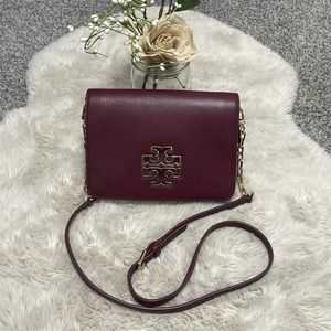 ✨Tory Burch Maroon Crossbody✨